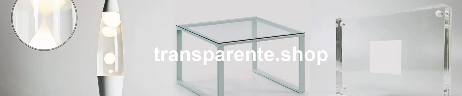 Tienda online de artículos transparentes