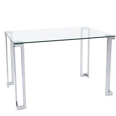 mesa transparente de comedor de cristal tienda de artículos transparentes online