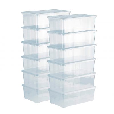 almacenamiento transparente de plastico cajas y organizadores tienda online de artículos transparentes