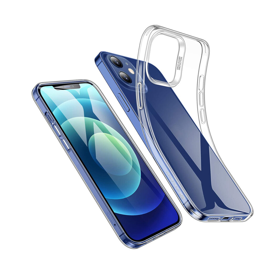funda transparente iphone 12 de TPU