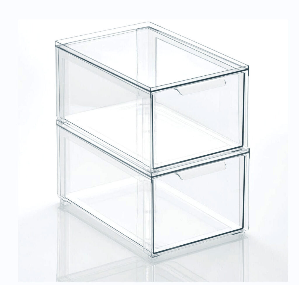 cajas transparentes zapatos plastico metacrilato