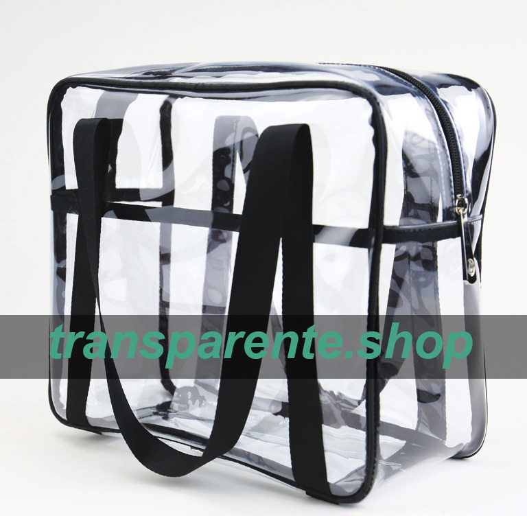 bolsa de viaje transparente de plastico impermeable
