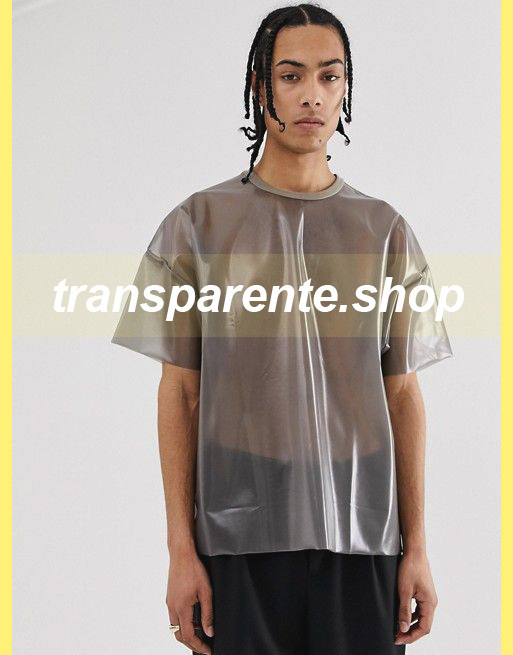 camiseta transparente de plastico tienda online de camisetas transparentes para hombre mujer unisex