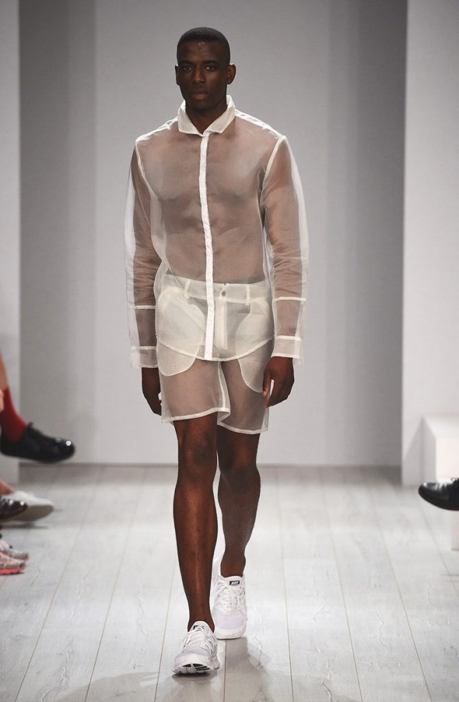 ropa transparente hombre conjunto transparente de plastico impermeable para hombre moderno disfraz